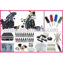 Best quality professional tattoo kit& 2 gun,ink grip Included